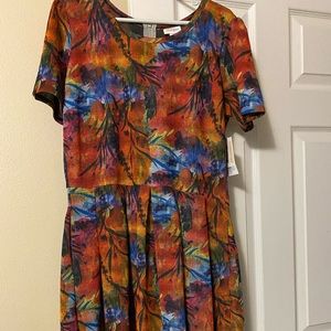 Lularoe Amelia Dress size 2XL-NWT